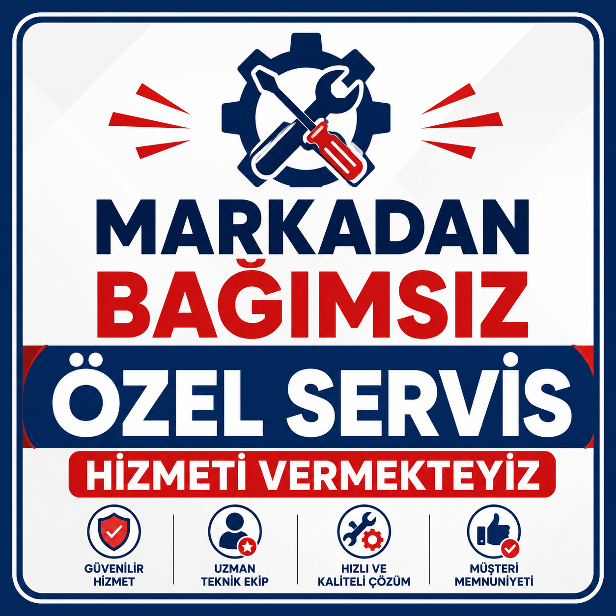 Mustafakemalpaşa Rubenis Servisi markadan bağımsız özel servis hizmeti